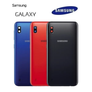 Cubierta trasera de batería de puerta de vidrio con lente de cámara para Samsung Galaxy A10 (A105/2019) - Imagen 1 de 4
