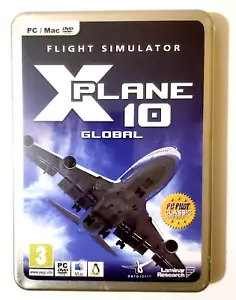 Flight Simulator X Plane 10 Global - Juego PC/Mac, Caja de Acero, Nuevo y Precintado - Imagen 1 de 4