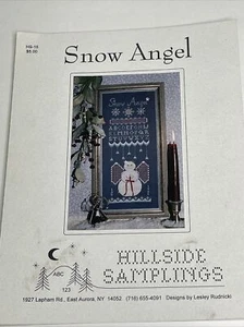 Hillside Samplings Snow Angel Cross Stitch Pattern - Picture 1 of 5