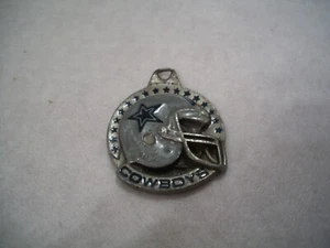 1991 Collectable Dallas Cowboys Pewter Watch Fob, Team NFL - Picture 1 of 2