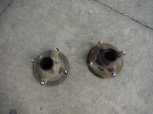 POLARIS 335 SPORTSMAN ATV OEM FRONT HUBS AND ROTORS   1999 2000 - Picture 1 of 5