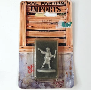 Vtg Ral Partha Imports MOC 1.5" Young Wandering Wizard Metal Mini Figure 61-079 - Picture 1 of 5