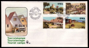 Namibia-Southwest Africa 609-12 FDC, Tourist Villages - Picture 1 of 1