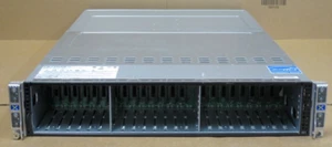 Supermicro SuperServer CSE-217 4xNode 8x E5-2640v4 256GB RAM 24x 2.5" X10DRT-P - Picture 1 of 5