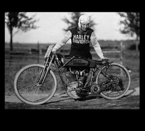 Camiseta deportiva vintage de motocicleta Harley Davidson con letras HD - Imagen 1 de 2