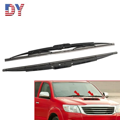 Pair 17" Windshield Wiper Blade for 1986-93 Toyota Supra 85220-12671 8522032120 - Image 1 of 4