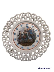 Plato Coleccionista Conmemorativo Guerra Revolucionaria Vaso de Leche Westmorland De Colección - Imagen 1 de 3