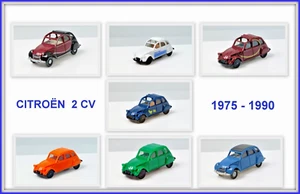CITROËN 2 CV AUTO H0 1:87 WIKING / HERPA a libera scelta (500/103) - Foto 1 di 22