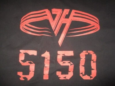 Retro VAN HALEN "5150" Concert Tour (6XL) Shirt SAMMY HAGAR MICHAEL EDDIE ALEX - Image 1 of 2