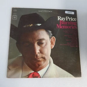 Ray Price Burning Memories LP Vinyl Record Album - Picture 1 of 4