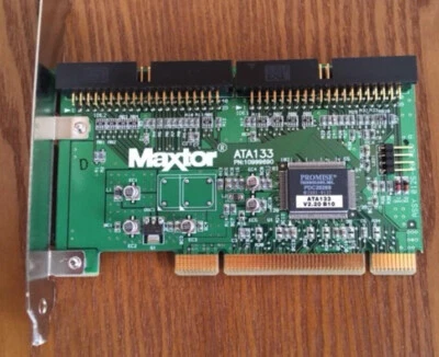 Maxtor, ATA133 2 ports RAID Controller PCI, PN:10999690, V2.20 B10 - Image 1 of 2