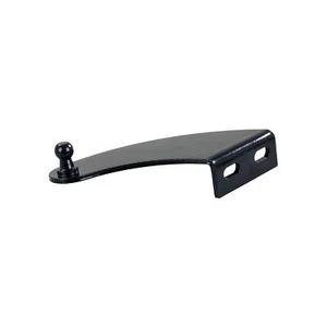 br1125bp Black Left Curved Bracket - Picture 1 of 1