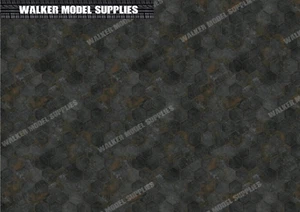 1:18 - 1:24 Echelle Pavingstonstone Route - Retirer Et Appliquer Sticker Pages. - Picture 1 of 1