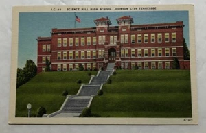 Science Hill High School. Johnson City, Tenn. Postcard (W1) - Picture 1 of 2