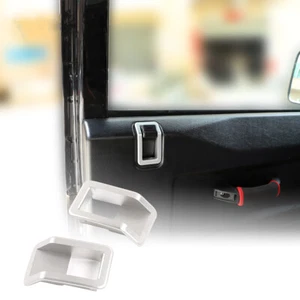 For Land Rover Defender 90 2004-2019 Door Lock Pin Frame Replacement Trim 2PCS - Picture 1 of 10