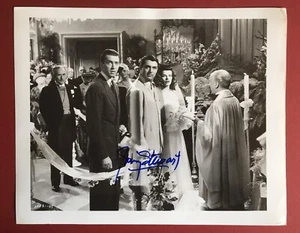 James Stewart CERTIFIED signed Philadelphia Story 8X10 photo+ COA - Picture 1 of 1