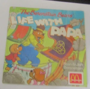 1990 McDonald's The Berenstain Bears' Life with Papa Book - Imagen 1 de 3