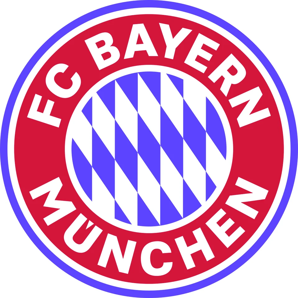 F.C. Bayern Munich Logo All Weather Vinyl Sticker/Decal Multiple Sizes