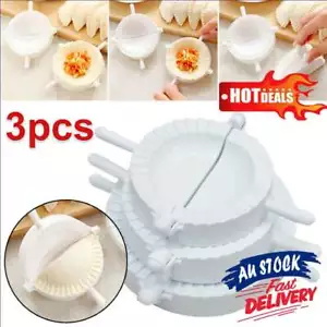 3x Ravioli Empanada Dough Mold Pierogi Turnover Dumpling Maker Gyoza Press Mould - Picture 1 of 11
