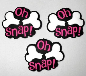 OH SNAP gebrochener Knochen Silikon Gummi Fokussierte Perlen Zum Selbermachen Perlenbar Stifte 3er Set - Bild 1 von 4