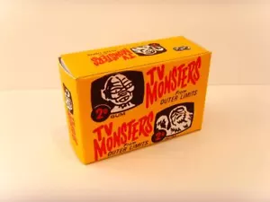 More details for outer limits / tv monsters - a&amp;bc (bubbles inc) picture/ gum cards display box.