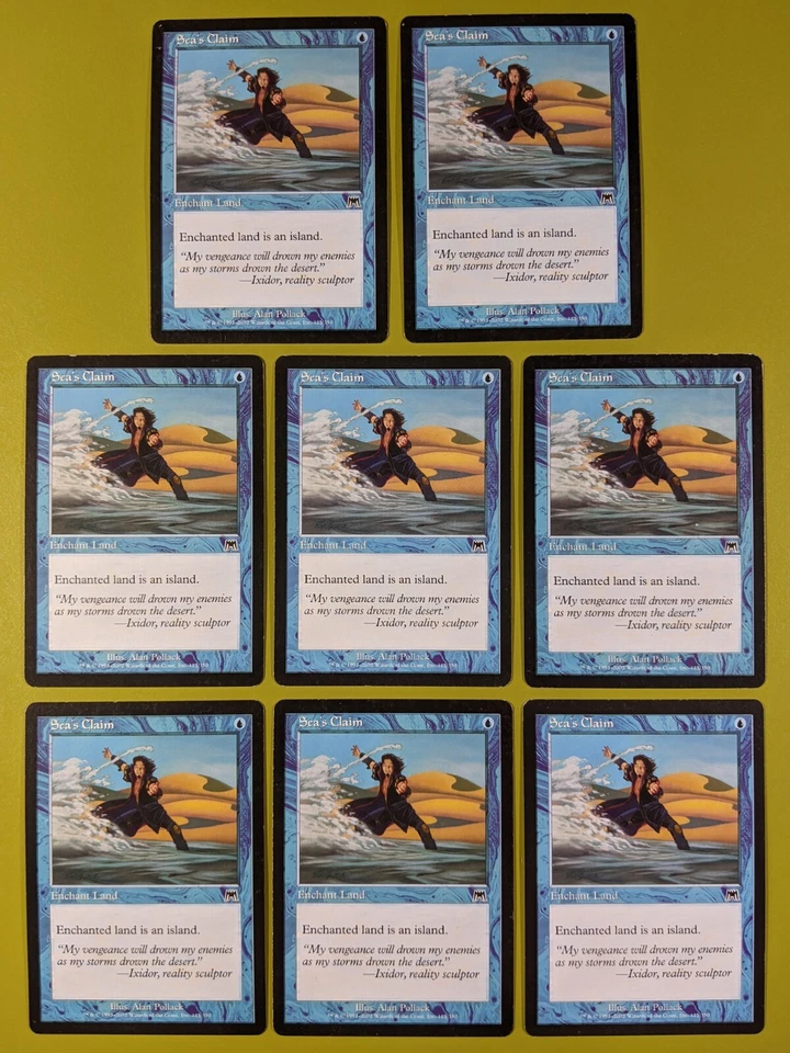 8 Sea's Claim Onslaught Magic the Gathering MTG 8 - Image 1 of 1