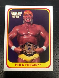 Tarjetas coleccionables WWF MERLIN 1991 LUCHA LIBRE HULK HOGAN #92 CASI COMO NUEVAS - Imagen 1 de 2