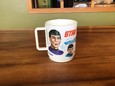 Vintage 1975 "Star Trek Original Series" DEKA Plastic Mug - Canadian Seller - Image 1 of 4