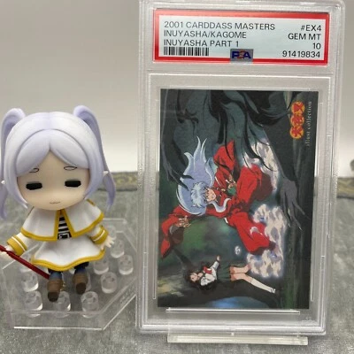 PSA 10 2001 Inuyasha Carddass Masters EX4 INUYASHA / KAGOME Japan - Image 1 of 4