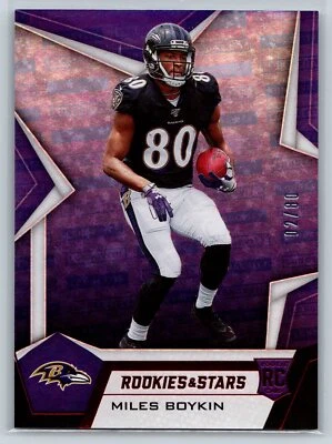 2019 Panini Rookies & Stars #112 Miles Boykin Longevity RC - Image 1 of 2