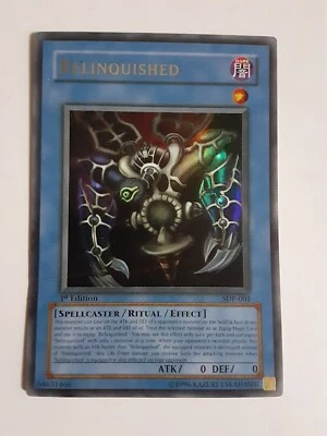 SDP-001 Relinquished Ultra Rare 1st Edition NM Yugioh Card 1996 READ - Image 1 of 4