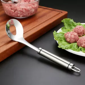 Meatball Maker Spoon Non Stick Thick Stainless Steel Kitchen Utensil Meat Ball - Picture 1 of 5