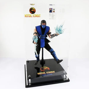 Mortal Kombat Sub Zero 1:6 Scale Figurine Acrylic Display *Figurine Included - Picture 1 of 5