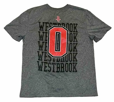 Russell Westbrook — Houston Rockets UNK Jersey Shirt — Size Men’s Large - Image 1 of 4