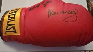 IBHOF 2008 SIGNED GLOVE BY BRIAN MITCHELL & ORLANDO CANIZALES & COA - Picture 1 of 1