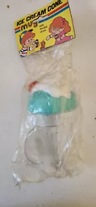 Baby Blau Eistüte Becher Flexibler Strohhalm im Paket - Bild 1 von 2
