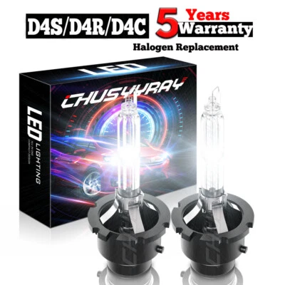 2x Para Lexus ES350 2007-2012 HID Faros Bombillas de haz alto y bajo 6000k Blanco Foto 1 de 4