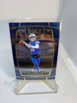 Zach Wilson 2022 Select Draft Picks Blue # 41 New York Jets - Image 1 of 2