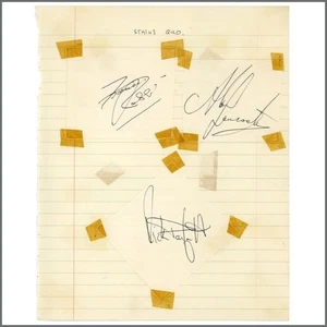 Status Quo Signatures Autographs (UK) - Picture 1 of 1