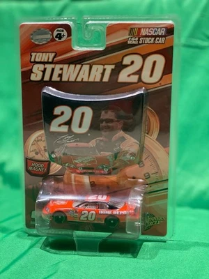 Tony Stewart Winners Circle 1:64 Scale Diecast Car Home Depot With Hood Magnet - Image 1 of 2