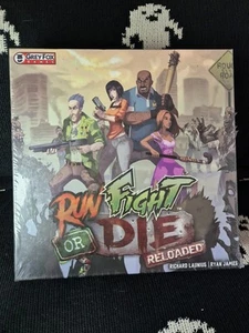 Run Fight Or Die Gioco da Tavolo Ricaricabile Nuovo E Sigillato Grey Fox Games - Foto 1 di 3