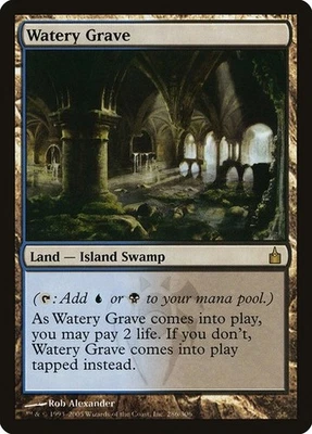 Ravnica: City of Guilds  MTG  1  Watery Grave  Magic - Image 1 of 2