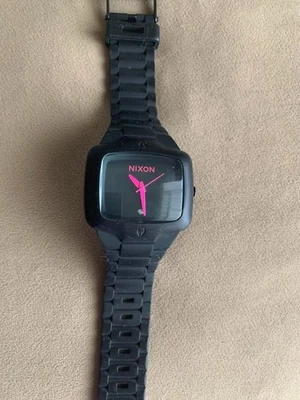 Nixon The Rubber Player Watch Silicon band Black Quartz Analog No accessories - Image 1 of 4
