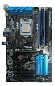 ASRock Z97 Anniversary Mainboard + Intel i7 4770K CPU - 16GB RAM - Bitte Lesen - Bild 1 von 6