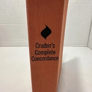 Cruden's Complete Concordance To The Old And New Testaments 1971 Edition VTG - Foto 1 di 11