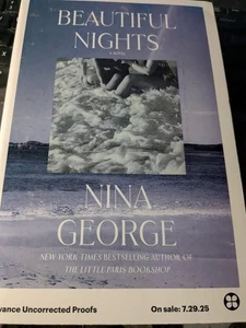 Beautiful Nights Paperback by Nina George Advanced Reader Copy paperback - Picture 1 of 1