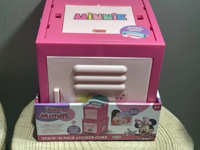 Jakks Disney Jr Minnie Mouse Stack & Pack Locker Cube - Изображение 1 из 4