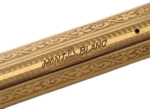 RARE MONTBLANC N 2 OCTAGONAL CLIP 585 GOLD FOUNTAIN PEN 1930 Germany - Picture 1 of 15