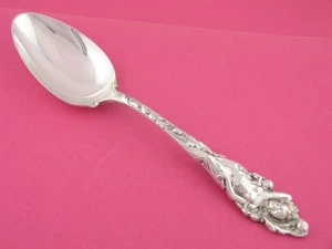 Sterling Silver Reed & Barton Love Disarmed Large Serving Spoon – No Monogram - Picture 1 of 6