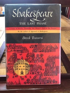 Shakespeare: Die letzte Phase von Derek Traversi, sehr guter Zustand HC mit DJ - Bild 1 von 1